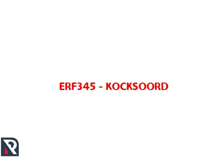 ERF345, LONG27,6500285, LAT-26,2213635, 4 SANGER STREET