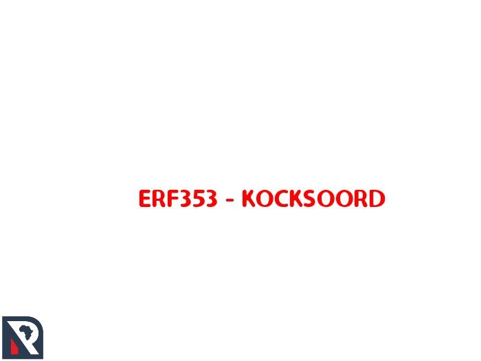 ERF353, LONG27,6502047, LAT-26,2218081, 20 KEMPENAAR STREET