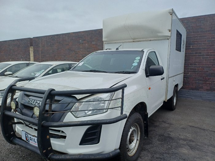 2019 ISUZU D-MAX 250 HO 4X4 REGULAR CAB HI-RIDER (WHITE)