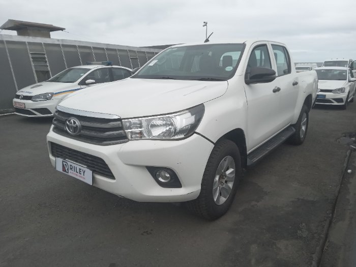 2018 TOYOTA HILUX 4X4 D/CAB (WHITE)