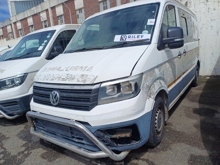 2019 VW CRAFTER PANEL VAN AMBULANCE (WHITE)