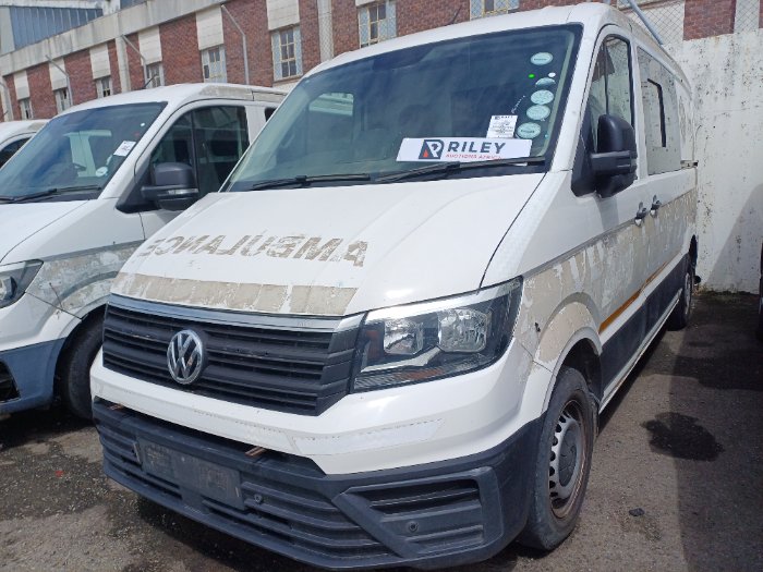 2019 VW CRAFTER PANEL VAN AMBULANCE (WHITE)