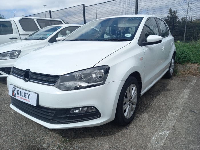2022 VOLKSWAGEN POLO VIVO 14 63KW C/LINE HB (2021-2023) (WHITE)