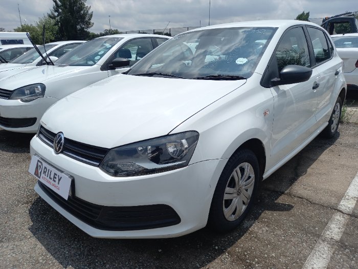 2022 VOLKSWAGEN POLO VIVO 14 55KW T/LINE HB (2021-2022) (WHITE)