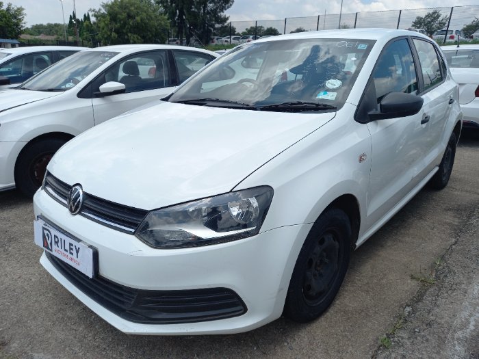 2022 VOLKSWAGEN POLO VIVO 14 55KW T/LINE HB (2021-2022) (WHITE)