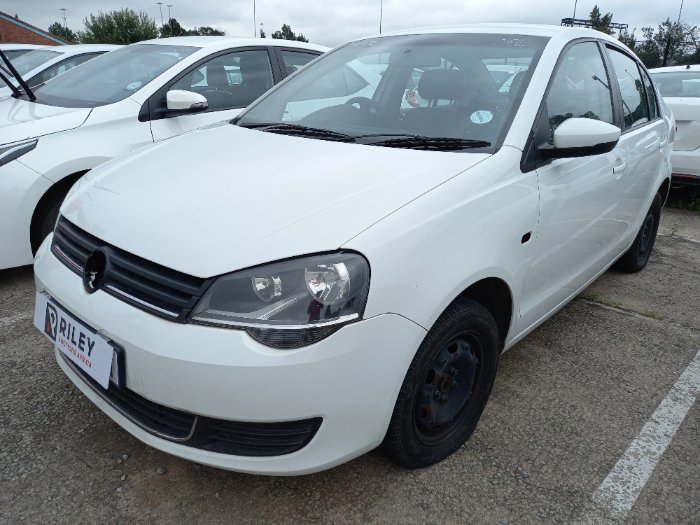2017 VOLKSWAGEN POLO VIVO 14 TRENDLINE MAN S/D (2013-2017) (WHITE)